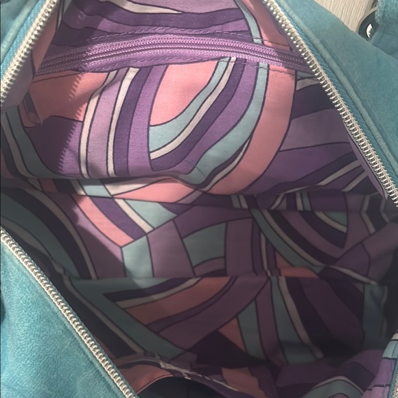 Elegant Blue Handbag - Picture 3 of 13